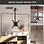 Mount-It! Full Motion Height Adjustable Ceiling TV Mount, Fits 32" to 65" TVs, Holds 99 lbs., Black (MI-511)~#|#~59D0273D-1D04-4EBE-86C78681EF5E82BF_sc7