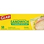 Glad Double Zipper Sandwich Bag, 50 Bags/Box (57263)~#|#~59D4BDAB-EE67-421F-95F4864AA5F26147_sc7