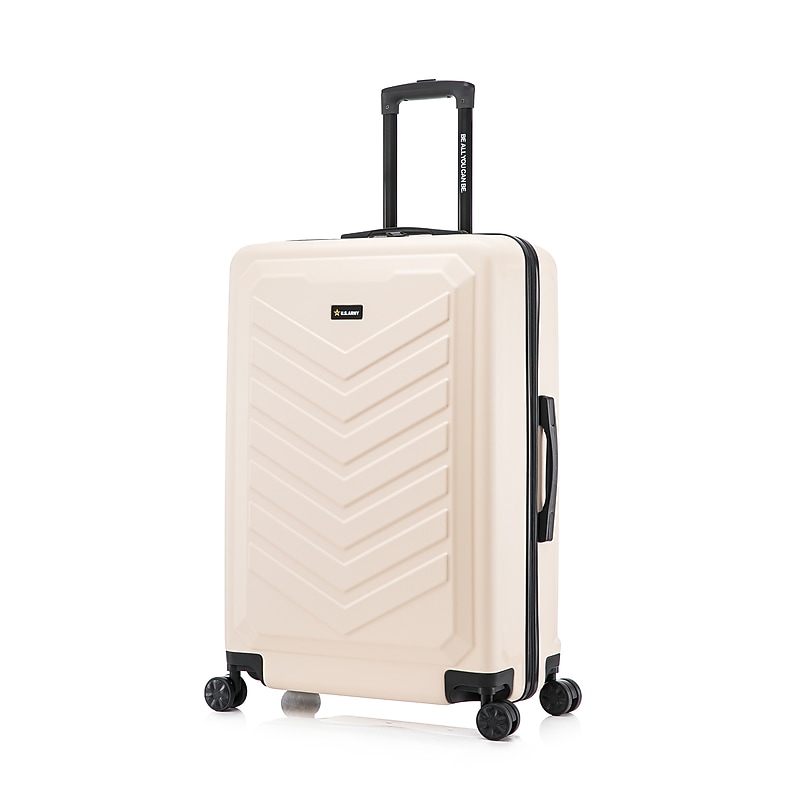 US Army FOX 28" Hardside Suitcase, 4-Wheeled Spinner, TSA Checkpoint Friendly, Sand (USLFOX00L-SAN) image 1