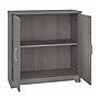 Bush Furniture Cabot 30"H Small Storage Cabinet with 2 Shelves, Modern Gray (WC31398)~#|#~59D6B08C-1326-4802-89FCEE0C7DD691E7_sc7