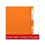 Medical Arts Press Heavy-Duty End Tab File Folder, Straight Cut, Letter-Size, Orange, 40/Box (S-09459-ORG)~#|#~59D7D7B8-E929-46F3-8F0357EFA64900E6_sc7