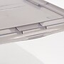 Iris 17 Quart Snap Top Plastic Snap Closure Storage Bin, Clear (500218)~#|#~59DC1643-C7EA-4CC3-9AECF6B02A12BE79_sc7