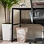 Mind Reader Metal Trash Can Without Lid, 5 Gallon, Pink, 2/Pack (2SQUAGA-PNK)~#|#~59E67623-AEFB-4A4A-9EC0D3C8DF14228F_sc7