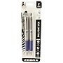 Zebra F-402 Retractable Ballpoint Pen, Fine Point, 0.7mm, Blue Ink, 2 Pack (29222)~#|#~59EC462E-7D26-409F-94322DAB47EB81F0_sc7