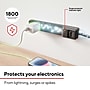 Staples TECH 6-Outlet Surge Protector, 4', 1800 Joules, Black (ST62766)~#|#~59F0002A-DAFE-4BAD-B27DE4CA62053A3D_sc7