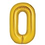 Party City (Air-Filled) 16" "O" Foil Balloon, Gold, 2/Pack (AM60050228-19)~#|#~59F0BB83-2063-49C3-A75DE75058A6B9D6_sc7