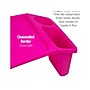 Mind Reader 10.75" x 22.25" Plastic Kids' Lap Desk Activity Tray, Pink (KIDLAP-PNK)~#|#~59FF8F28-DB18-4941-A7FC5893DA5AE9B8_sc7