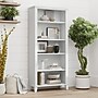 Bush Furniture Somerset 65"H 5-Shelf Bookcase with Adjustable Shelves, White Laminate (WC81965)~#|#~5A072944-5C53-4991-A2848E6E6DEC2990_sc7