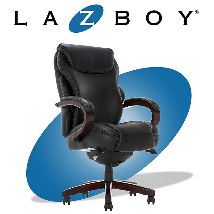 LANTHY ショートジョン ブラックエディション Hyland Executive Office Chair, Jet Black | La-Z-Boy