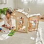 PlanToys Wooden Dollhouse with Furniture, 21.9" x 17.9" x 22.3", Green (PTS7156)~#|#~5A0BA7AE-687F-426F-AC94661458D38A9B_sc7