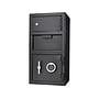 Barska Dual-Compartment Steel Depository Safe with Keypad Lock, 0.72/0.78 cu. ft. (AX13310)~#|#~5A0E030A-E8C3-4417-BACC685488E0E015_sc7