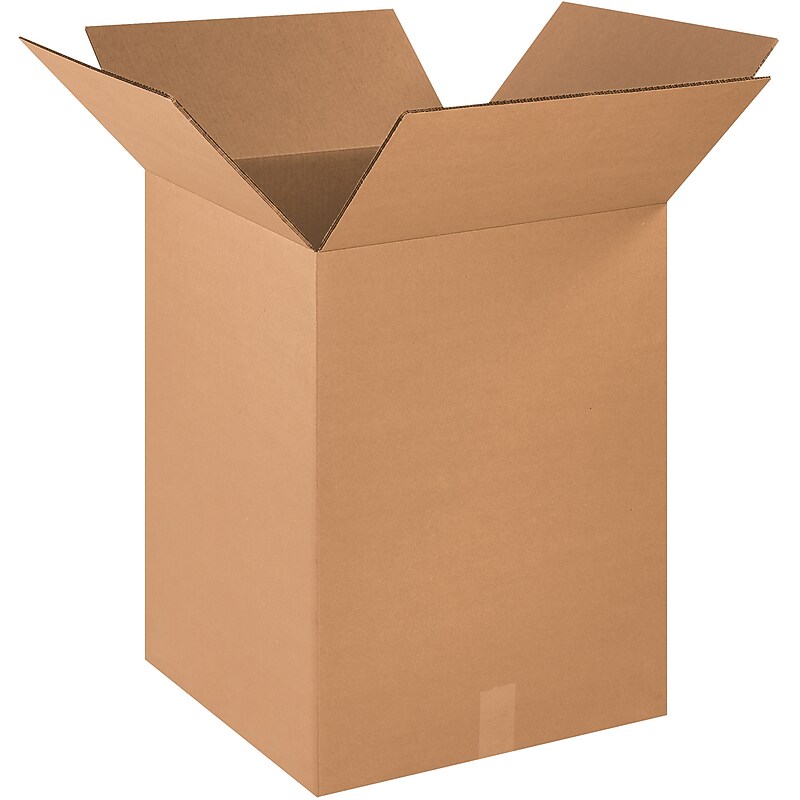 18" x 18" x 24" Shipping Boxes, 48 ECT Double Wall, Brown, 10/Bundle (HD181824DW) image 1