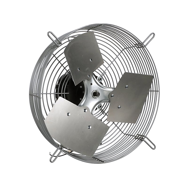 TPI Corporation CE-D 14" Wall Fan, 3-Speed, Galvanized Gray (08689602) image 1