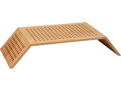 Mind Reader Ventilated Monitor Stand, Light Brown (LATMON-BRN) Sansujyuku sansujyuku.com