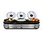 MegaChef Triple 2.5 Quart Slow Cooker, Brushed Silver (938109458M)~#|#~5A17685C-DEF9-4C5C-8E5F34BB0E38F314_sc7