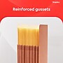 Staples Expanding File Pocket with Tyvek‑Reinforced Gussets, Letter Size, 7‑Inch Expansion, Straight‑Cut Tab, Brown – 5/Pack~#|#~5A17E46C-7500-4356-AC5E0DBCBD67EFA3_sc7