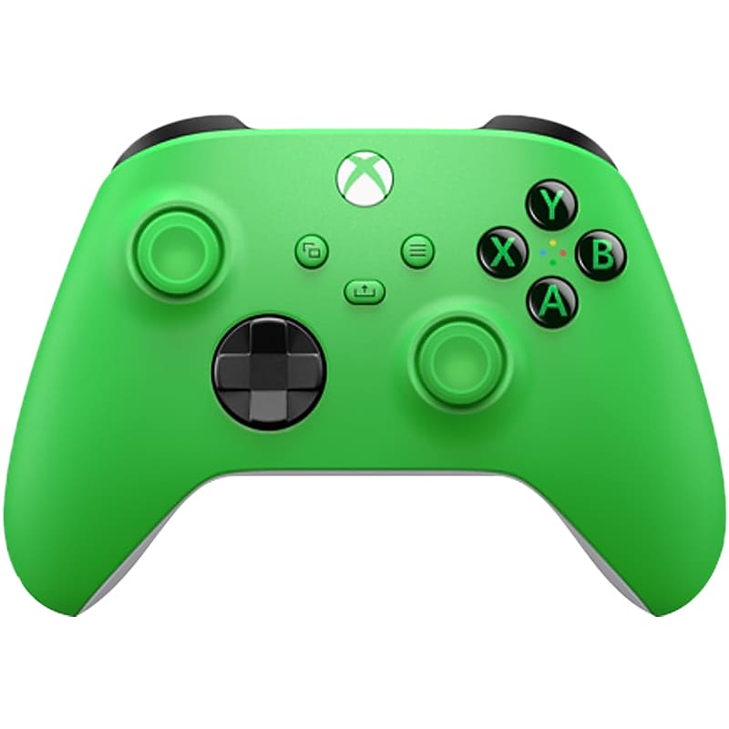 Microsoft Xbox Controller for Xbox One/Series X/S, Xbox Wireless/Bluetooth, Velocity Green (QAU-00090) image 1