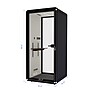 FlexiSpot NeoPod Modular Series 1-Person Privacy Booth with Switchable Privacy Glass, Black (P1FC-3B-Pro)~#|#~5A1E4E14-4751-4C69-9C306D071AE302E2_sc7