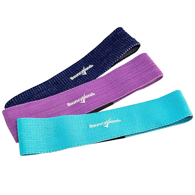 Bouncyband Fidget Band, Multicolored, 3/Set (BBAFBMX) image 1