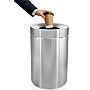 Alpine Industries Stainless Steel Trash Can with Open Lid, 100 Gallon, Silver, 2/Pack (ALP475-50-2PK)~#|#~5A291673-B3C7-4430-BAAFE06AEBABBD38_sc7