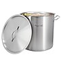 MegaChef Professional Kitchen Stainless Steel 26.4 Qt. Stock Pot, Silver (935122008M)~#|#~5A2B262D-46DA-4934-80CF26D91BBD1EBF_sc7