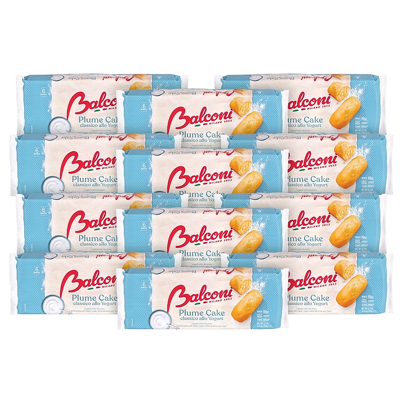Balconi Yogurt Plume Cake, 72/Pack (600-04194) image 1