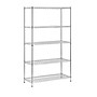 Honey-Can-Do 5-Tier Heavy-Duty Adjustable Shelving Unit with 800-lb Shelf Capacity, 18"W, Chrome (SHF-01441)~#|#~5A3127BE-FD13-4971-A16A3DF234459E98_sc7