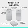 Logitech Mobi Fold Wireless Ambidextrous Optical Travel Mouse, Off-White (910-007630)~#|#~5A32C94D-B2B4-4691-824DAB0FAE49BE98_sc7