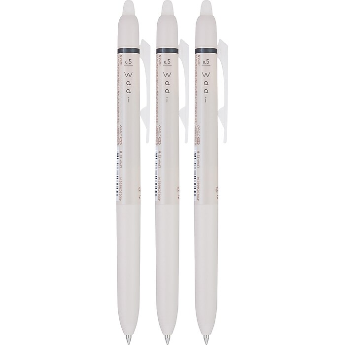 Pilot FriXion Waai Erasable Gel Pen, Extra Fine Point, 0.5mm