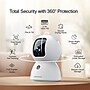 Cinmoore C2LU 2.5K Smart Indoor Security Camera, WiFi, White, 2/Pack~#|#~5A4A7FEB-1E29-4062-BACB24162BB1A25D_sc7