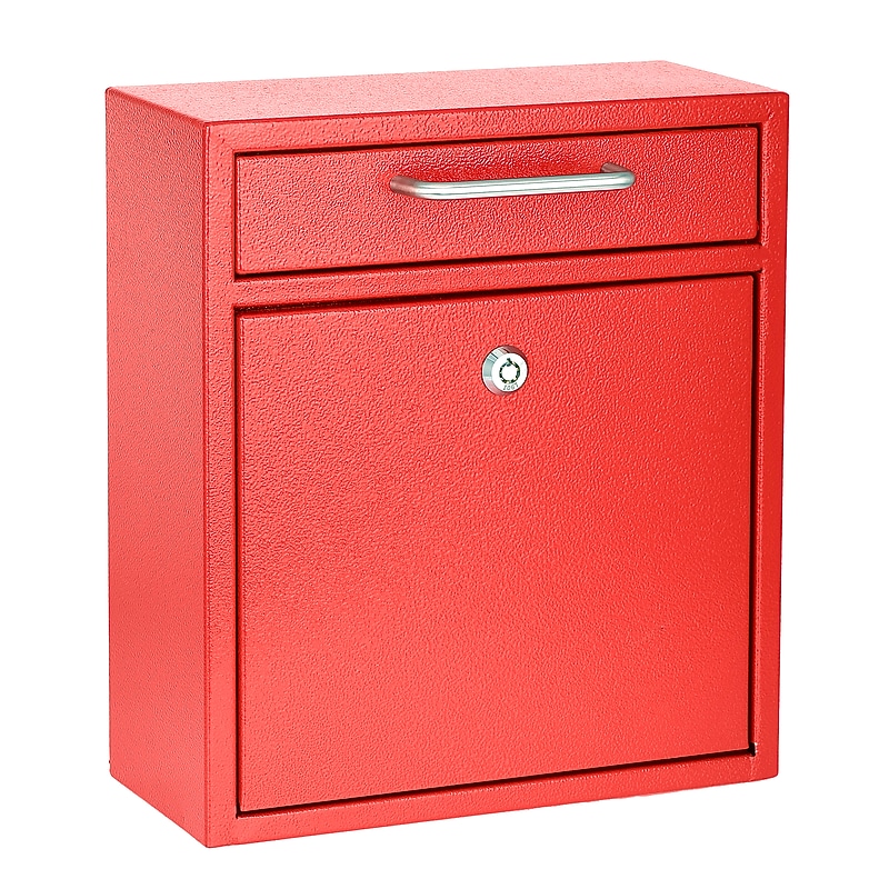AdirOffice Indoor/Outdoor Interoffice Mailbox, Red (631-05-RED) image 1