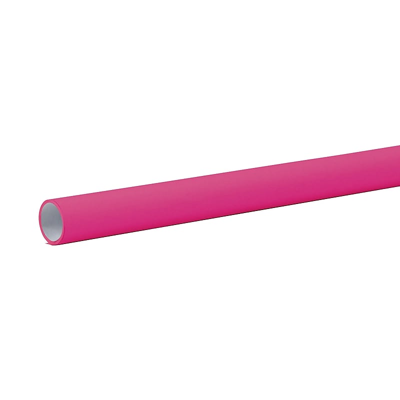 Pacon Fadeless Bulletin Board Art Paper Roll, 48" x 12', Magenta, Pack of 4 (PAC57348) image 1