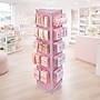 Azar Displays 16" x 60" Pegboard Tower Floor Display on Revolving Base, Pink (700450-PNK)~#|#~5A556FC4-C6FF-40AD-BAEAA158E76D60A3_sc7