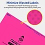 Avery Laser/Inkjet Rectangle Multipurpose Labels, 4" x 6", Neon Magenta, 80/Pack (94278)~#|#~5A5F509A-D68C-47C6-AE6C52A71A7B6F2F_sc7
