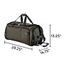 Skyway Luggage Sigma 7.0 28" Polyester Telescoping Travel Duffel with Wheels, Pine (177-28-305-RDF)~#|#~5A5F64B2-7A2B-4692-AD5F690E15DFEC47_sc7