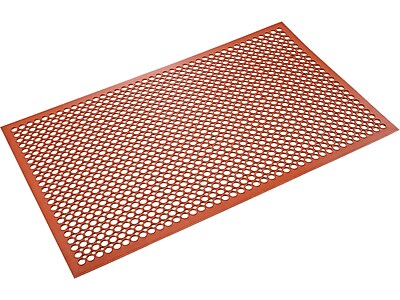 Crown Mats Safewalk-Light Anti-Fatigue Drainage Mat, 36″ x 60″, Terra-Cotta (WS CT35TC) Sansujyuku sansujyuku.com