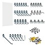 Triton Products White Polypropylene Pegboard with 36 pc. DuraHook Assortment (DB-36WH-Kit)~#|#~5A68A8EA-6EC1-471C-BE9C7F3E467F25E9_sc7