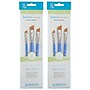 Princeton Select Artiste Mixed Media Synthetic Brush Set No. 12, 3/Set, 2 Sets/Bundle (PBXP3750SET112-2)~#|#~5A6A168E-7CBD-4A62-AFE5774AEDAF7A5D_sc7