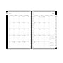 2025-2026 Blue Sky 5" x 8" Academic Year Daily & Monthly Appointment Book, Faux Leather Cover, Black (154120)~#|#~5A74D403-4604-4958-81DD35C983D48C48_sc7