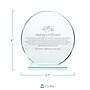 Baudville Jade Character Trophy, 6" x 5.7", Clear (1375285MTD31)~#|#~5A7A43D6-0A2C-4CB9-B144518BCF4D868D_sc7