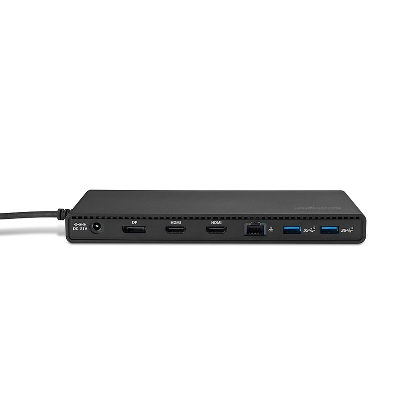 Kensington SD4842P EQ USB-C 10Gbps Triple Video Driverless Docking Station, 100W Power Delivery, DP/HDMI (K32810NA) image 1