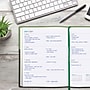 2027 Excello Brands 8" x 10" Weekly & Monthly Standard Planner, Paperboard Cover, Green/Black (PKT-CY27-810-GN)~#|#~5A7E2989-424F-446D-81C184F1B28D4E7B_sc7