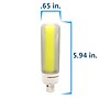 Viribright 8.5 Watts Soft White LED Household Bulb, Each (74403)~#|#~5A80D5CF-6952-48DE-87590B3D22C08188_sc7