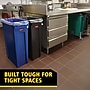 Rubbermaid Slim Jim Indoor Trash Can w/ No Lid, Black, 23 Gal. (FG354060BLA)~#|#~5A811CC2-CF32-45DE-B0D83F65071BFE7B_sc7