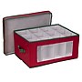Household Essentials Holiday Wine Glass Storage Box in Strong Frame, Red/Green (HH542RED)~#|#~5A883914-F1D7-40EA-BDD78299BA5C7A95_sc7