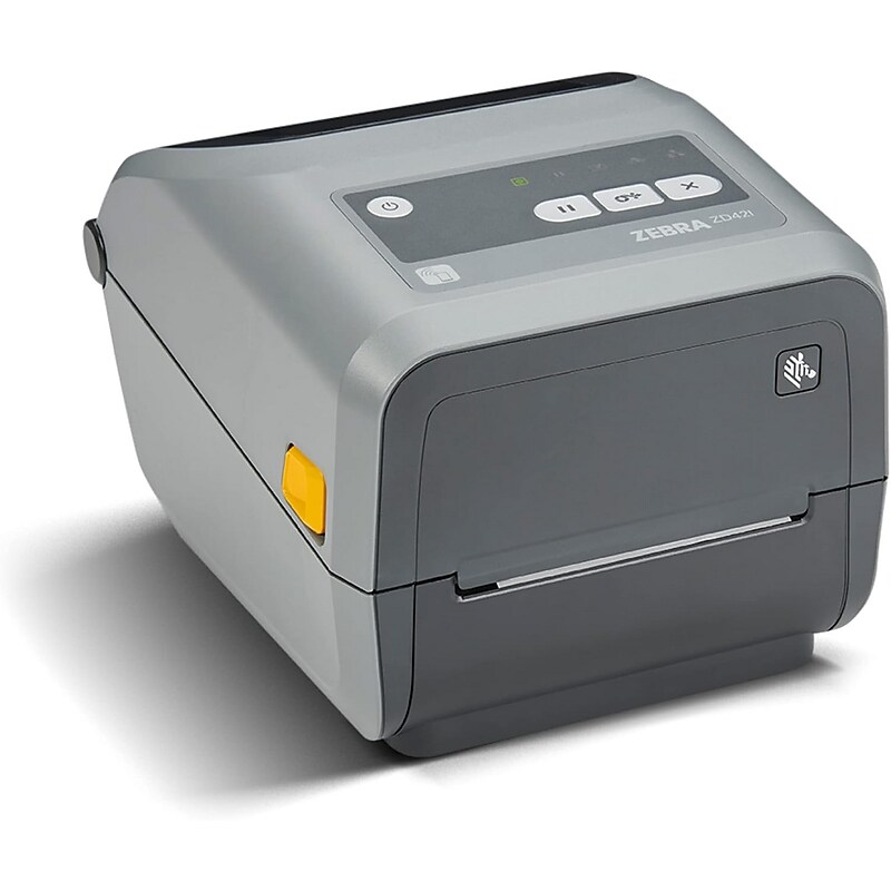Zebra ZD421 Thermal Transfer Label/Receipt Printer, Gray (ZD4A043-C01W01EZ) image 1