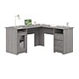 Bush Furniture Cabot 60"W Wood L-Shaped Computer Desk, Modern Gray (WC31330K)~#|#~5A972157-0F55-4091-B5452879E66EFD3B_sc7