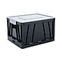 Universal Collapsible Crate, 17 1/4 X 14 1/4 X 10 1/2, Black/gray, 2/pack~#|#~5A9D8341-3668-4CF9-9C65A23BEA236AC4_sc7