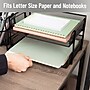 Mind Reader Metal Side Loading Stackable Letter Tray, Letter Size, Black (ESTACK2-BLK)~#|#~5A9E73F5-FDCC-4FD6-8EFFC5B772A0F1BC_sc7