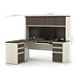 Bestar Prestige Plus 72"W L-Shaped Desk with Hutch and File Cabinets, Antigua (99852-52)~#|#~5AA12598-1308-40FF-8FE473FD2F730305_sc7